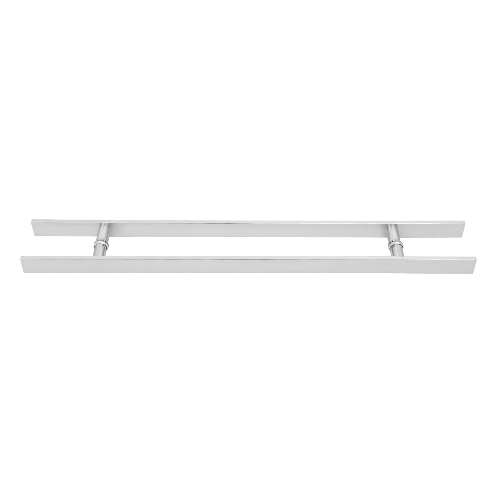 Pull Push Sliding Barn Door Handles Commercial Brushed H Shape Door Pull Handle