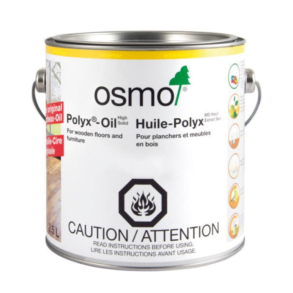 Osmo Polyx-Oil High Solid .125L Sheen Level Clear Gloss 3011 10300160