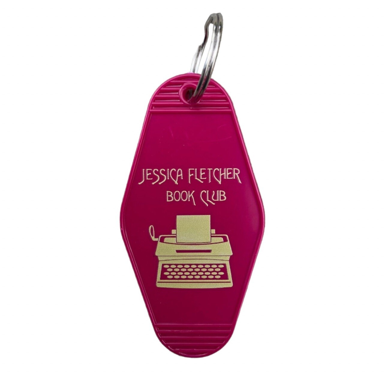 80S Tv Show Murder She Wrote Inspired Key Tag