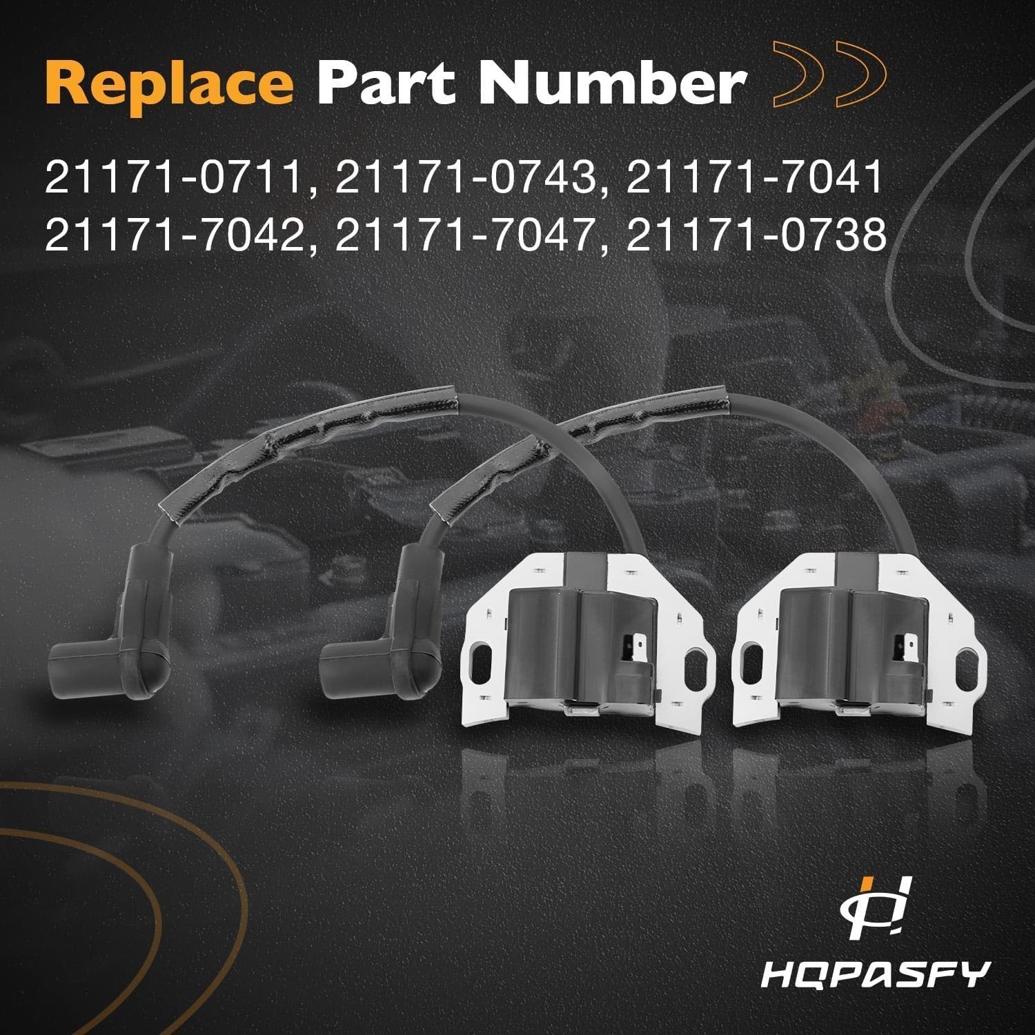 High-Quality Replacement Ignition Coils for Kawasaki Engines - 2-Pack Efficiency