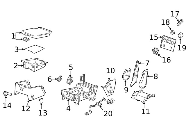 Genuine GM USB Port 13556338