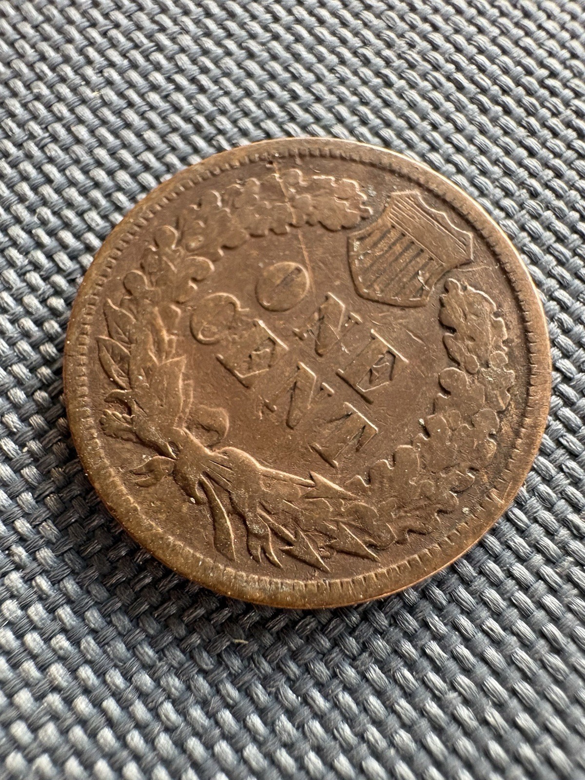 Indian Head Penny | Average Circulated | U.S. Coin | Random Year | COA