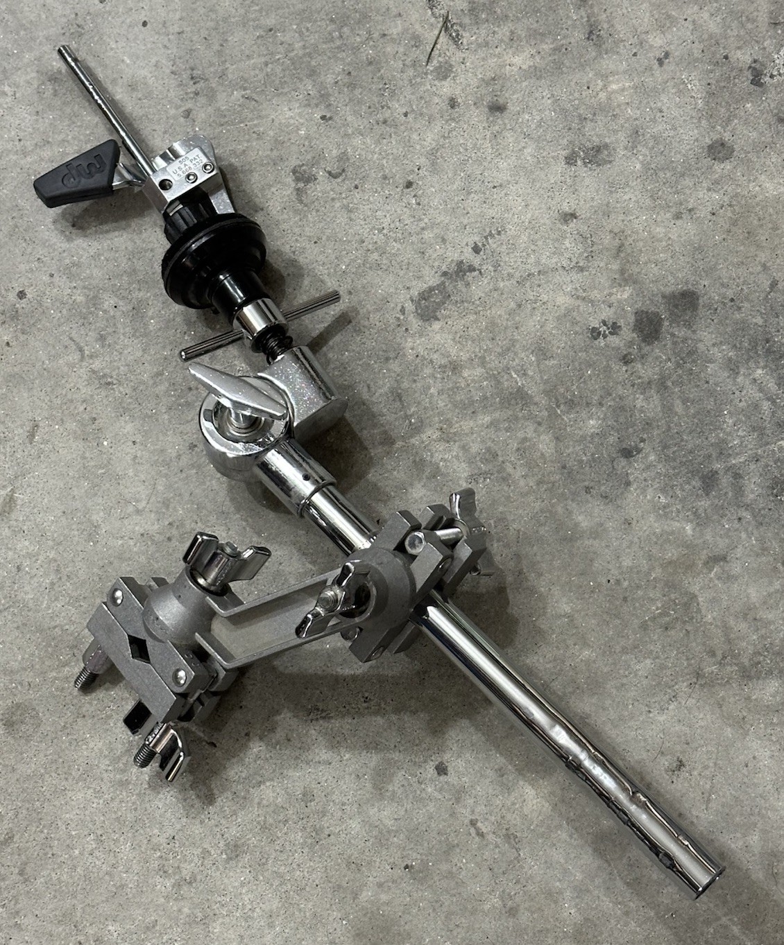 DW DRUM WORKSHOP Fixed Hi-Hat Cymbal Holder Arm Mount w Clamp