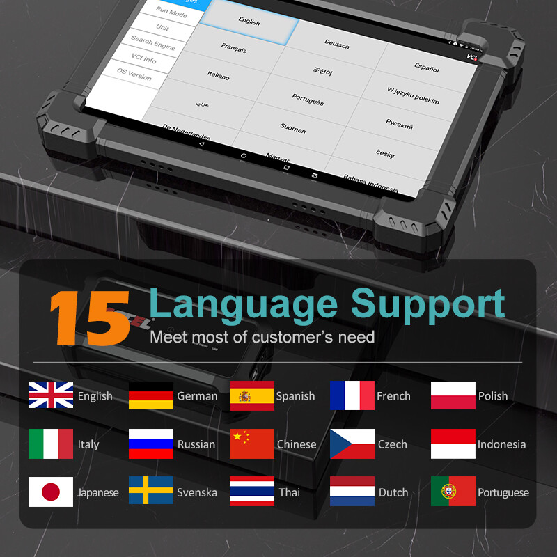 ANCEL X7 Full System Bidirectional OBD2 Scanner Car Diagnostic Tool ECU Coding