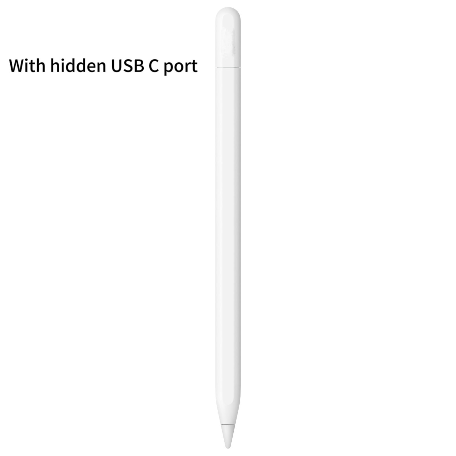 For Apple iPad Pencil 3rd Generation Bluetooth with hidden USB-C charging port