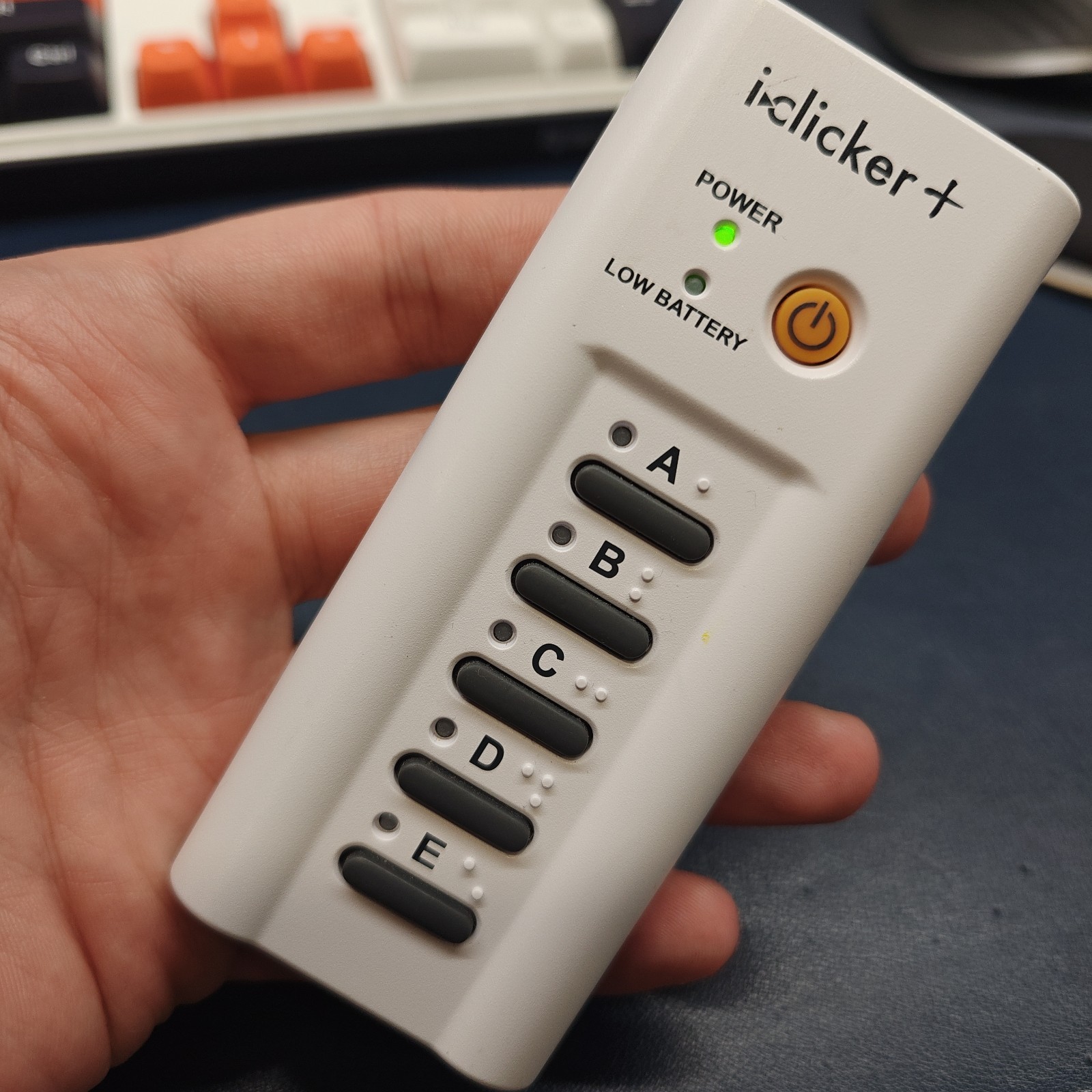 iClicker Plus RLR15 Student Classroom Response System Remote Control Unit Tested