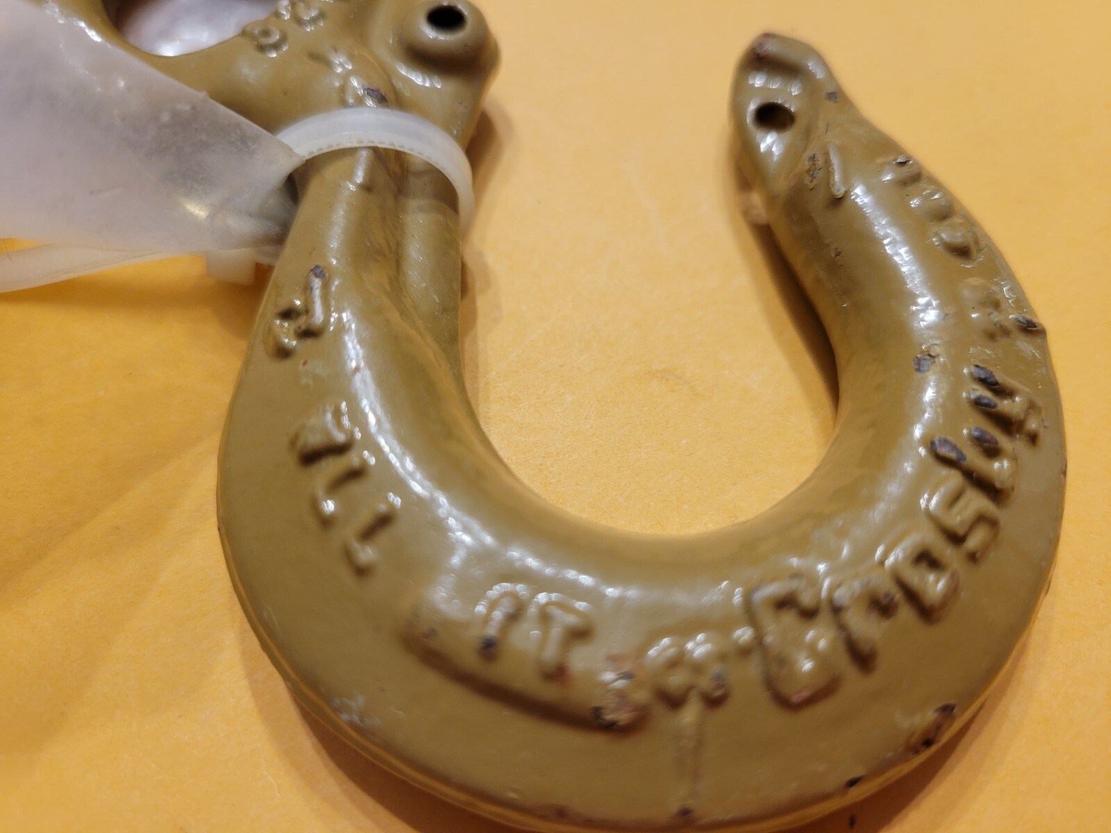 2EA CROSBY WLL 1" T S-320 N HOOK W/ EYE LOOP- NEW