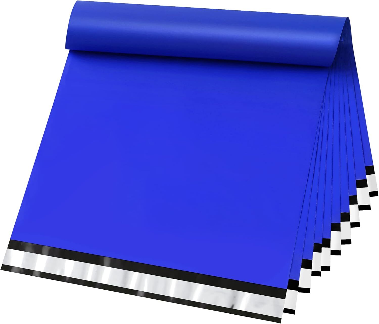 250 24x24 Blue Poly Mailers Self Sealing Shipping Envelopes Bags 2.5 Mil
