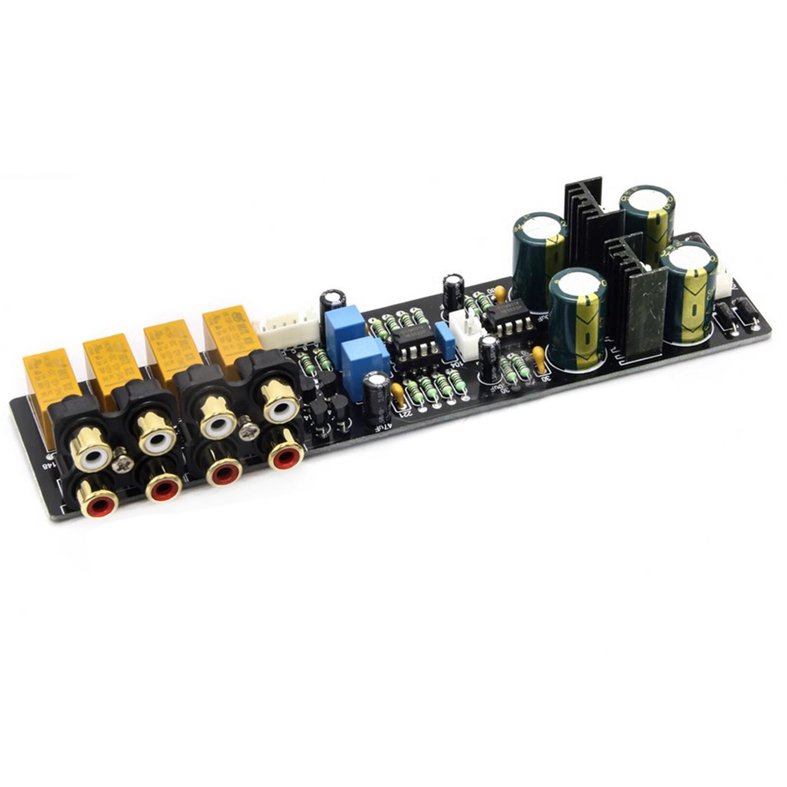 1pc 4-channel audio selection_Pre-amplified audio combination board