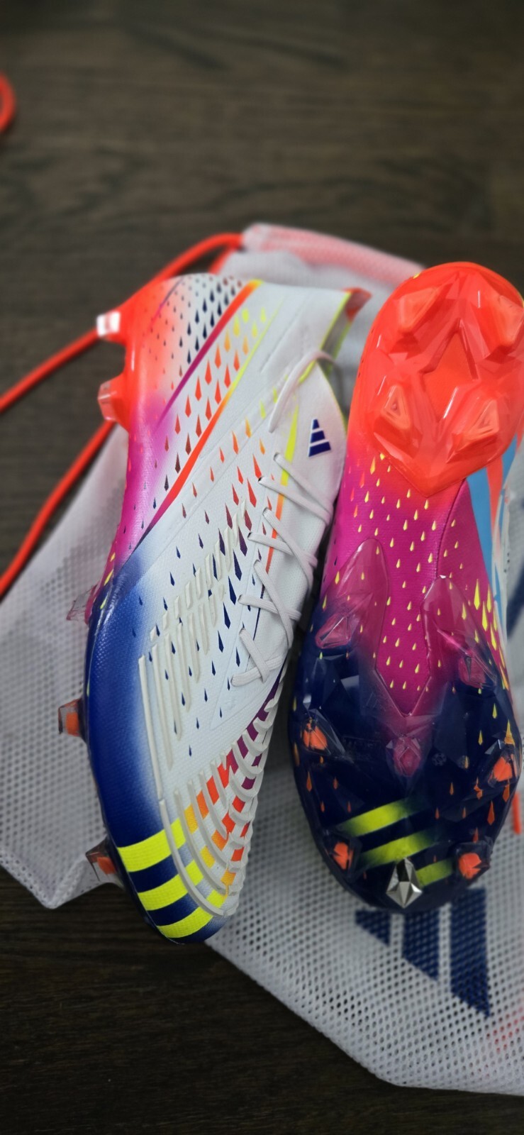 adidas Predator Edge.1 FG | Soccer Cleats | GW1028 | Size US 13