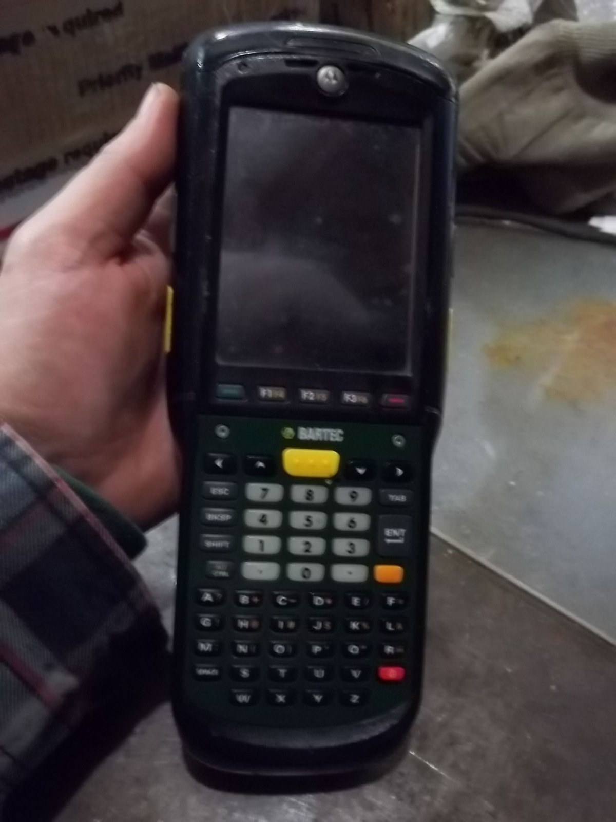 MOTOROLA BARTEC PORTABLE BARCODE SCANNER (249-3)