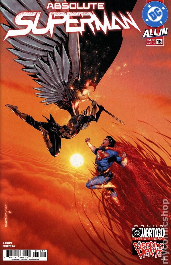 Absolute Superman #16A Sandoval VF 2026 Stock Image