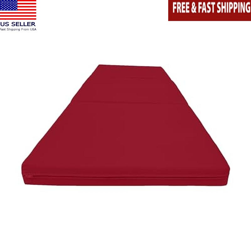 Trifold Foam Folding Mattress Portable Floor Bed Lightweight Sleep Solution New