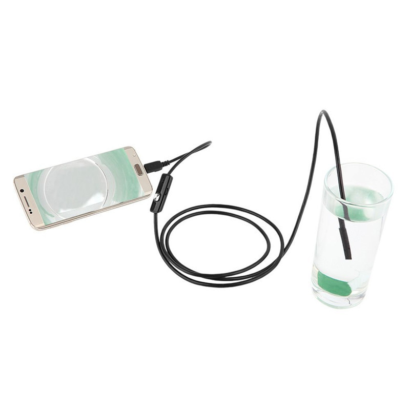 6.6FT 6LED Android Endoscope Waterproof Inspection Camera Micro USB Video Camera