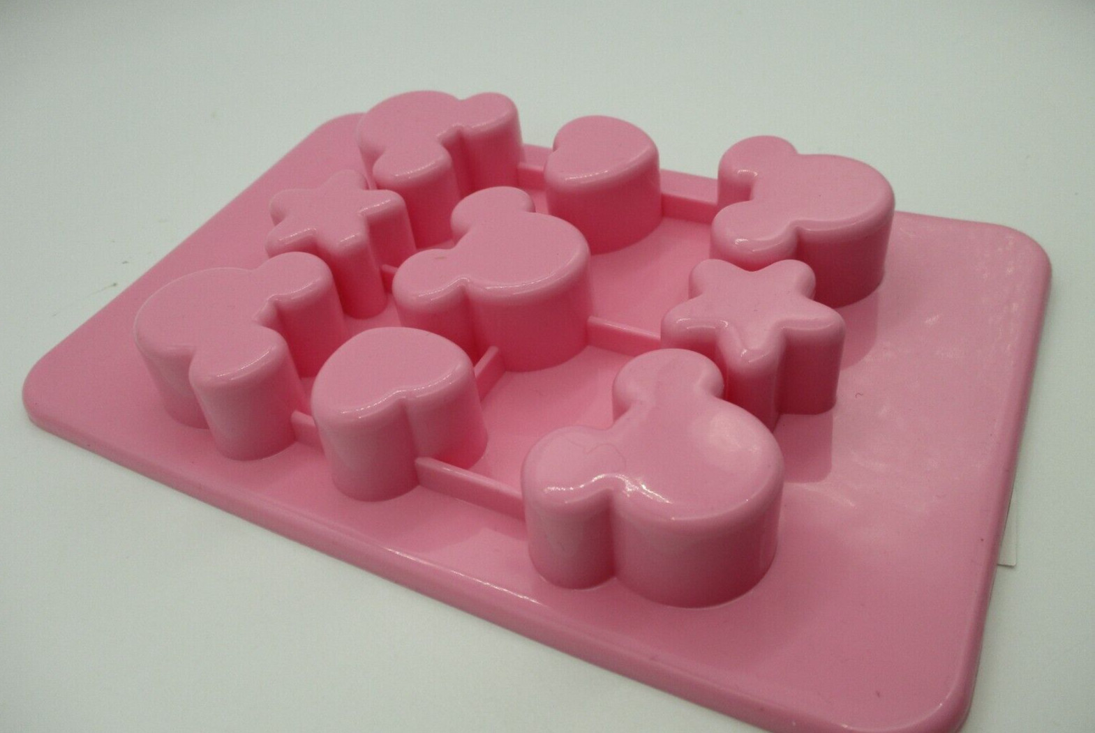 Tokyo Disney resort Mickey Minnie   Ice Tray  Mold 18cm 12cm pink