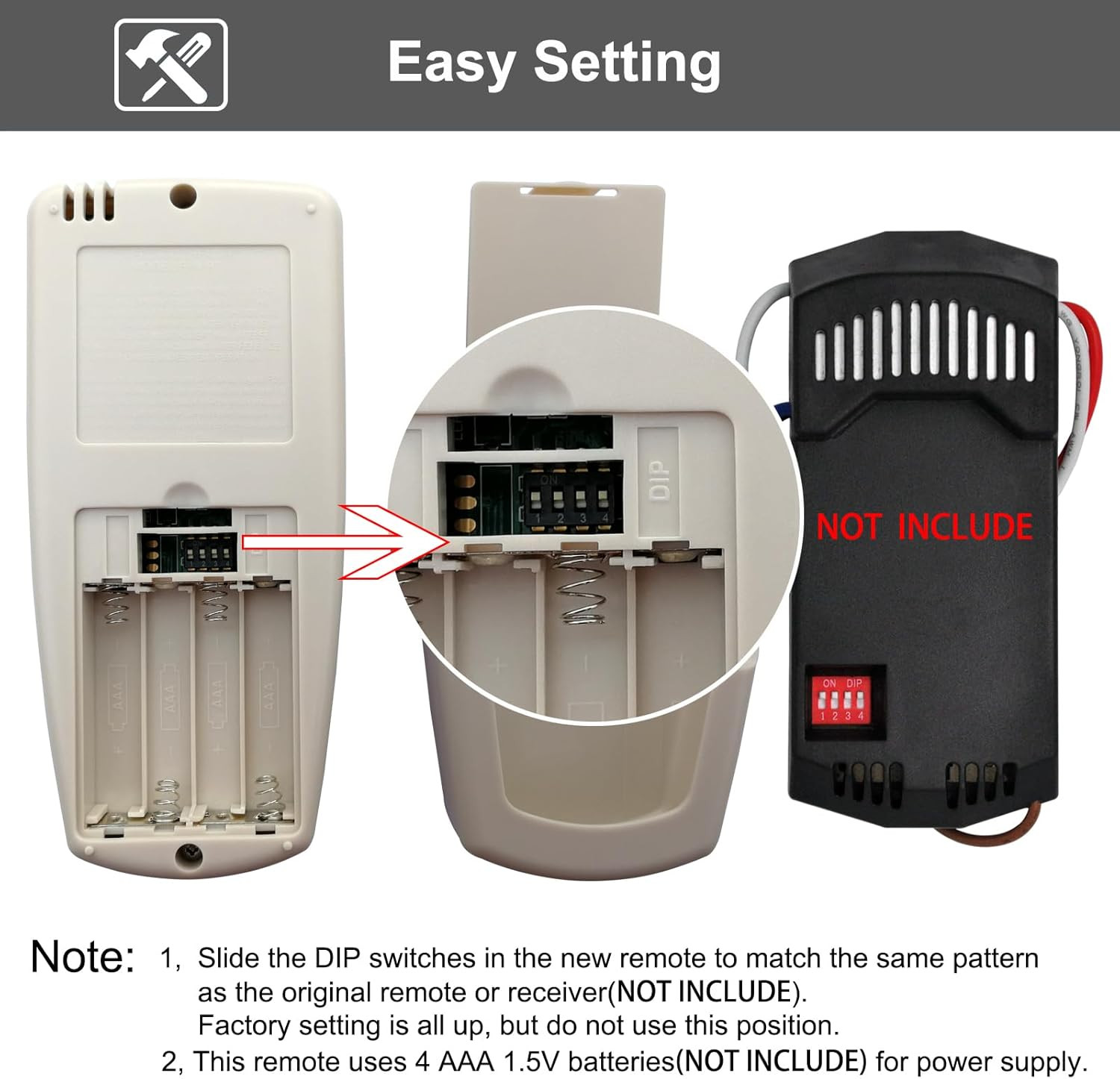 Hampton Bay FAN-9T Replacement Remote Control with LCD Display and Timer
