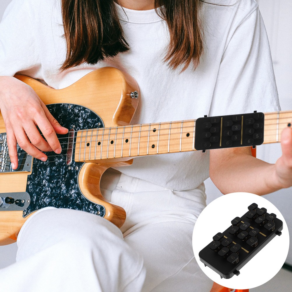 2 Pcs Guitar Chord Assisted Tool Practice Starter Learning Finger Helper