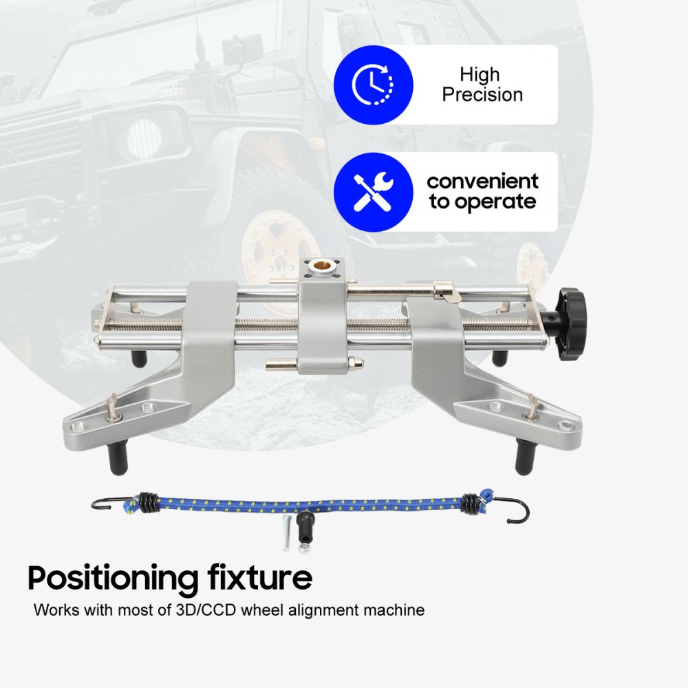 2pcs Wheel Alignment Rack Rim Clamp Mount 11'' to 25'' Rim High Precision0.001''
