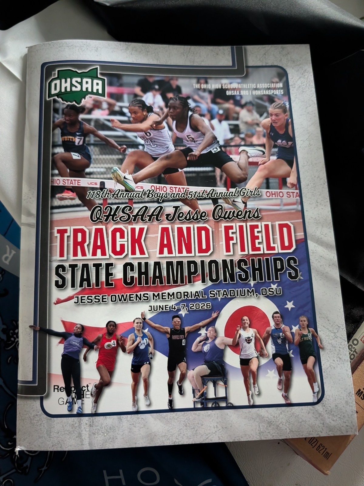2026 OHSAA Ohio State State Track Championship Program