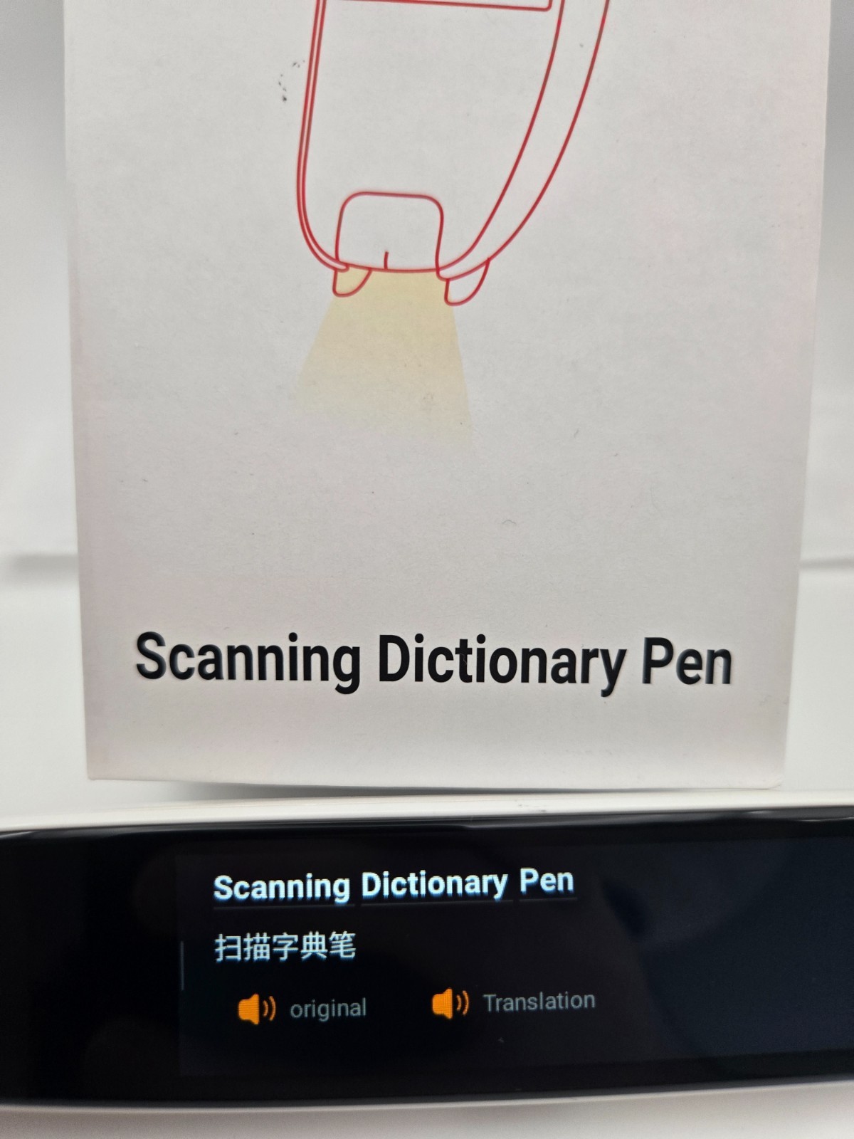 A26s Smart Voice Scan Translator Pen, Real Time Language Translator, Touchscreen