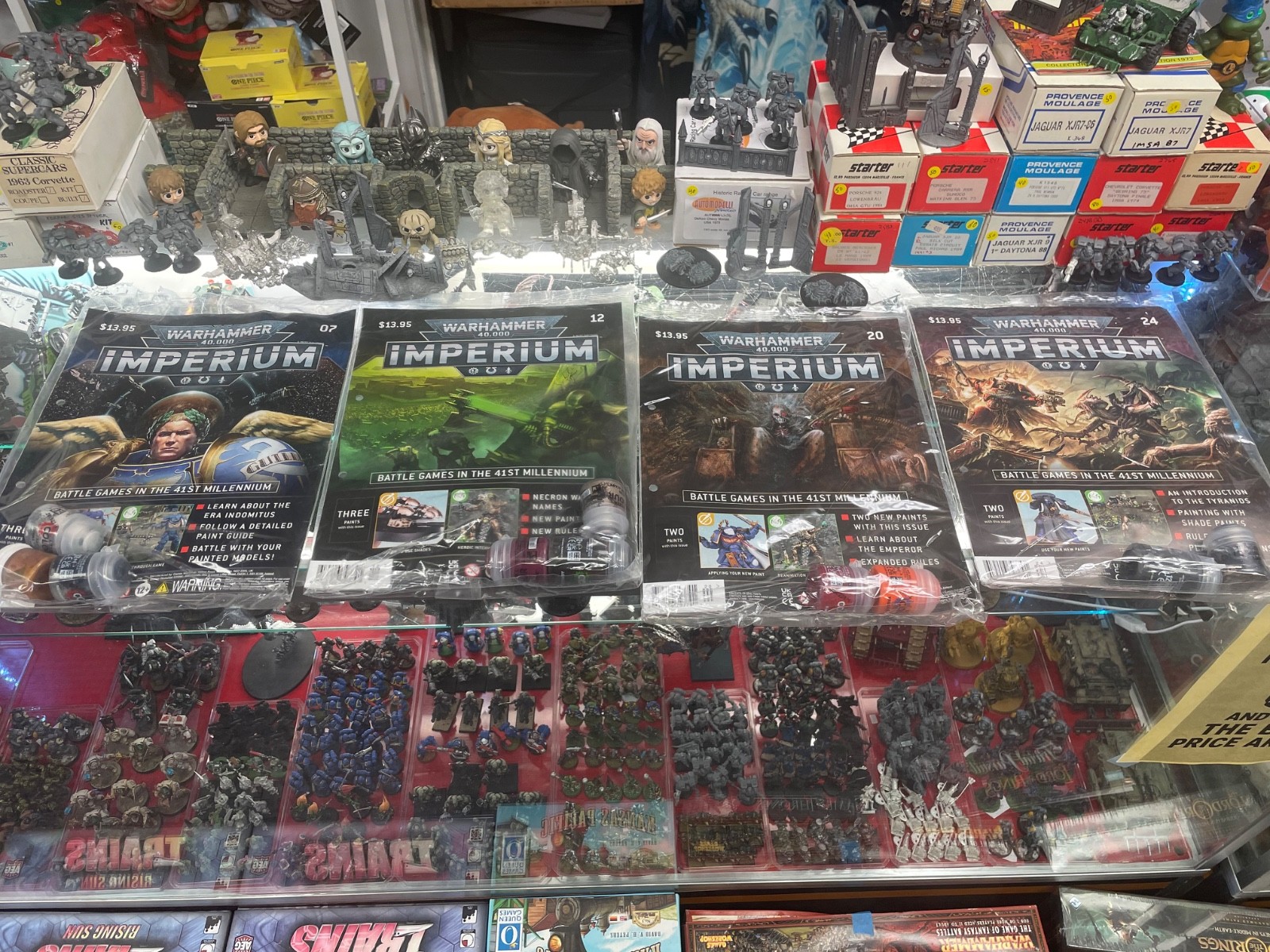 Lot of 4 Warhammer 40k Imperium Magazine Volume 7, 12, 20, 24 Paints Sealed New