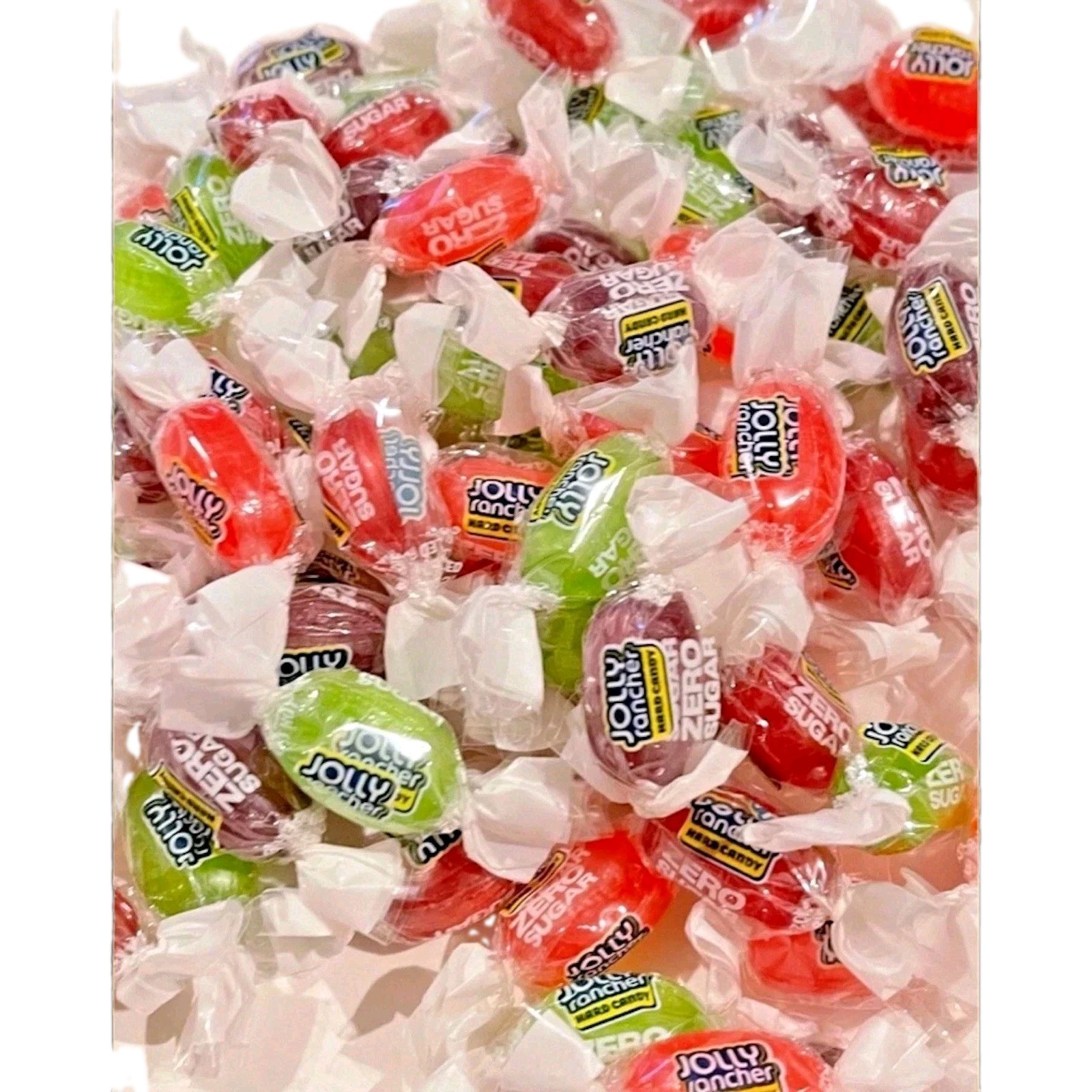 JOLLY RANCHER Zero Sugar ( BULK ONE POUND ) Assorted Fruit Flavored Hard Candy