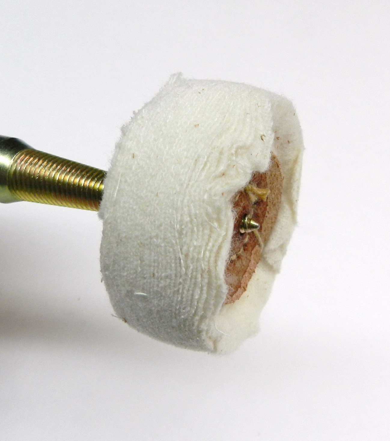 Spindle Tapered 1/4" Arbor Hole Tapered Threaded Right Hand Grinder-Buffer-Motor