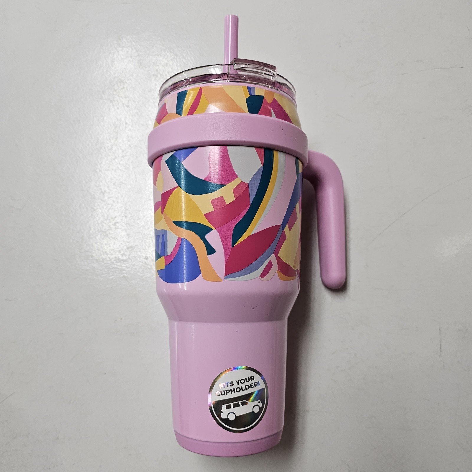 Reduce 40oz Cold Vacuum Insulated Stainless Steel Straw Tumbler Paradise Pink