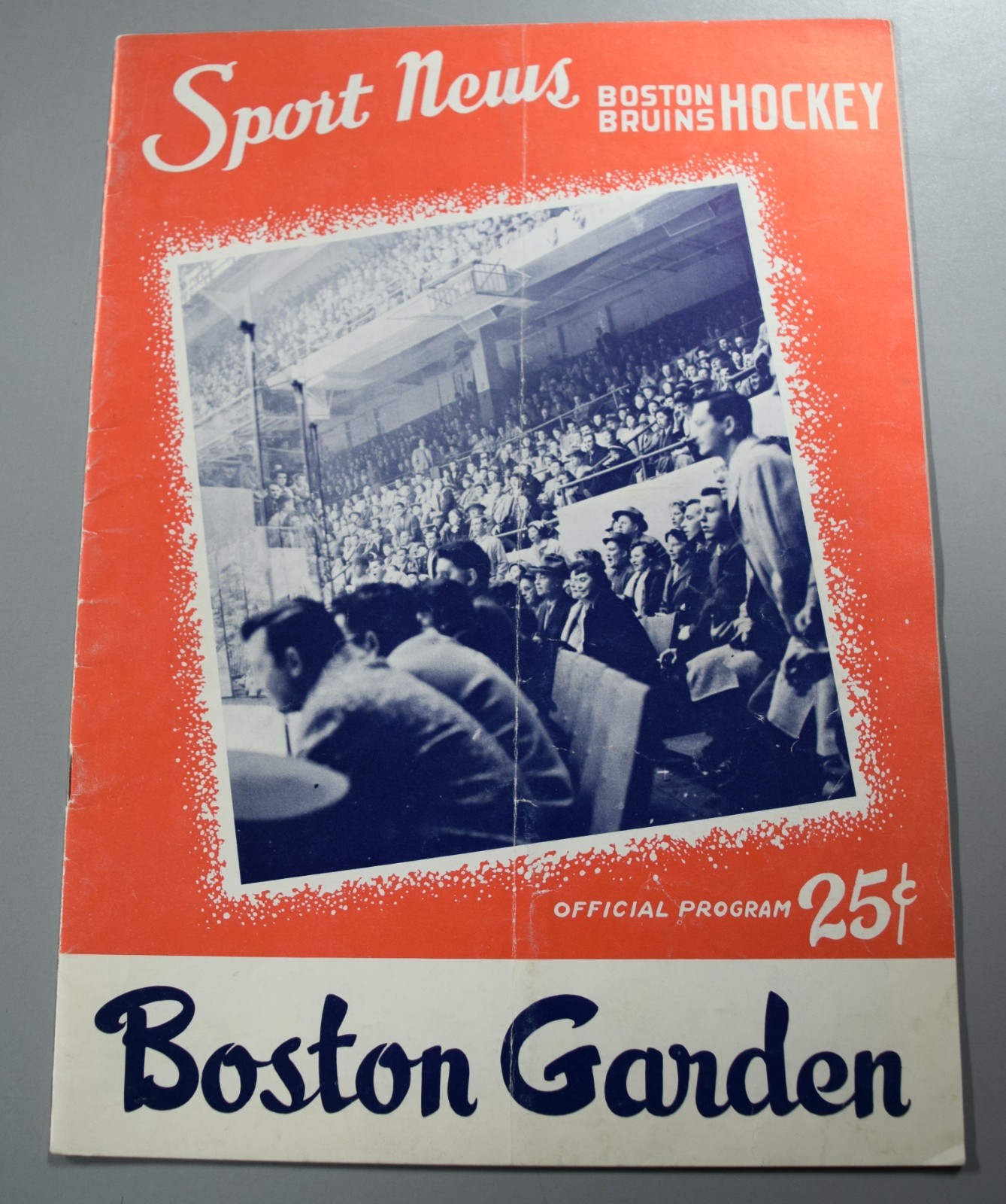 Boston Bruins Vs Detroit Red Wings March 5th 1959 Official Game Program Sawchuk