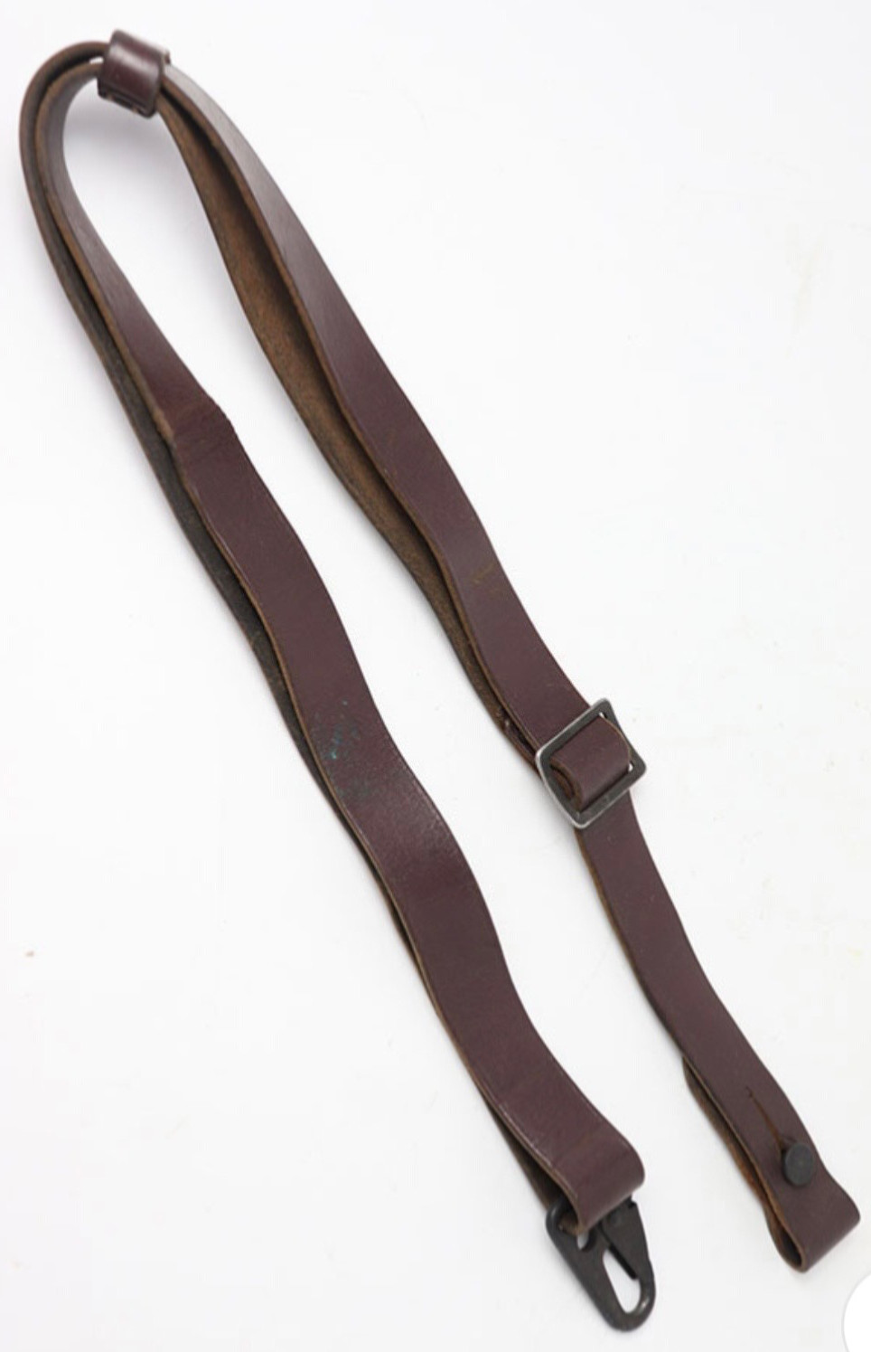 vintage leather rifle sling