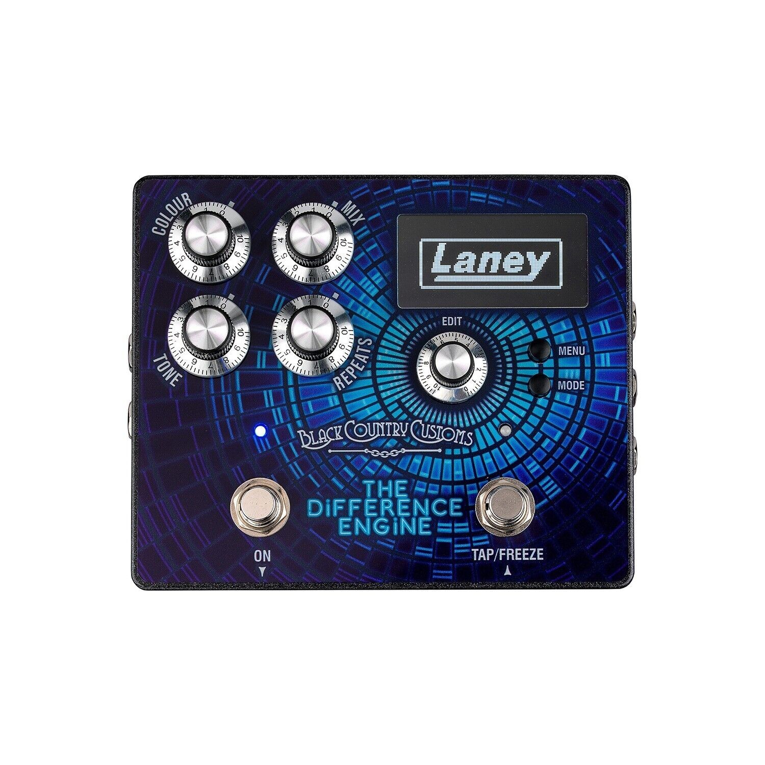 Laney Black Country Customs The Difference Engine Digital Delay Pedal
