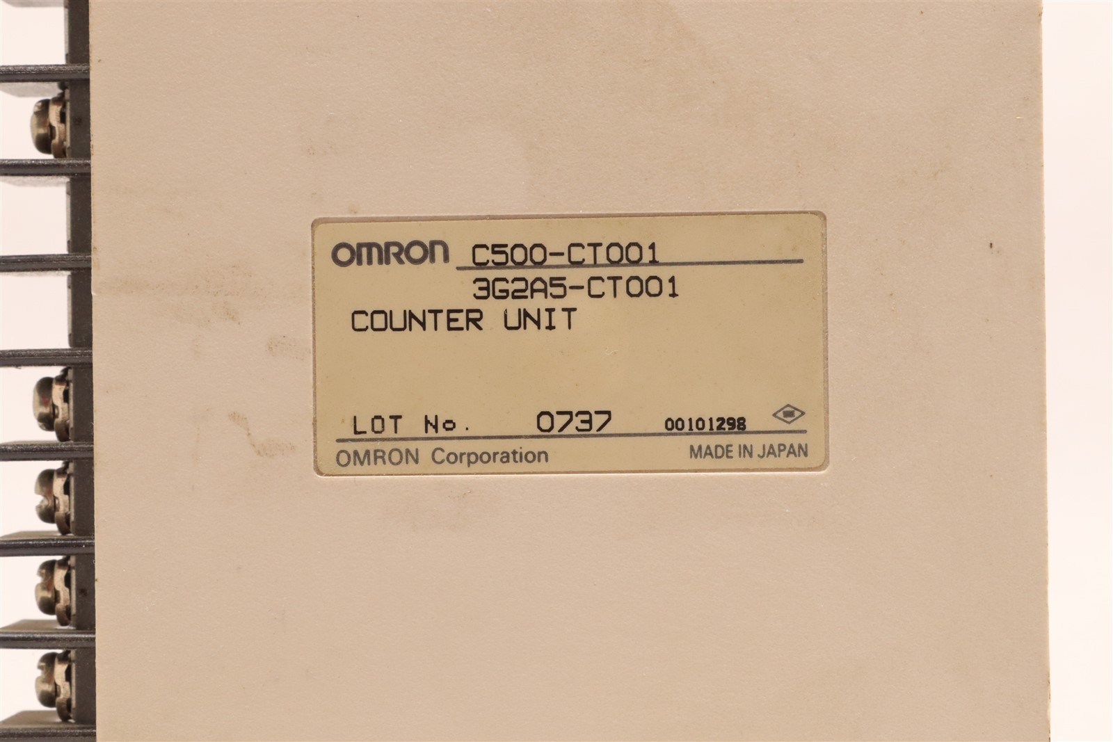 OMRON COUNTER UNIT C500-CT001