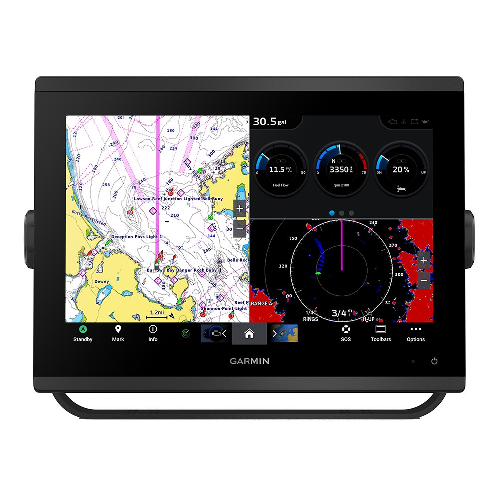 Garmin GPSMAP1243 12" Plotter with US and Canada GN+ 010-02367-60 (1Day Shippin