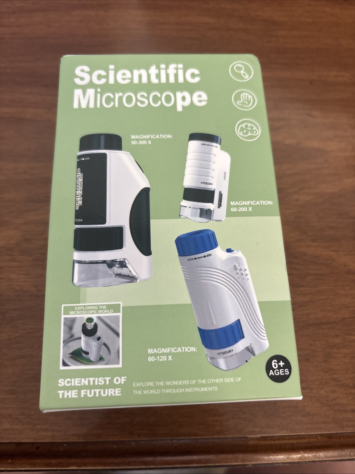 Scientific Microscope Small Hand Held Microscope Pocket Microscope