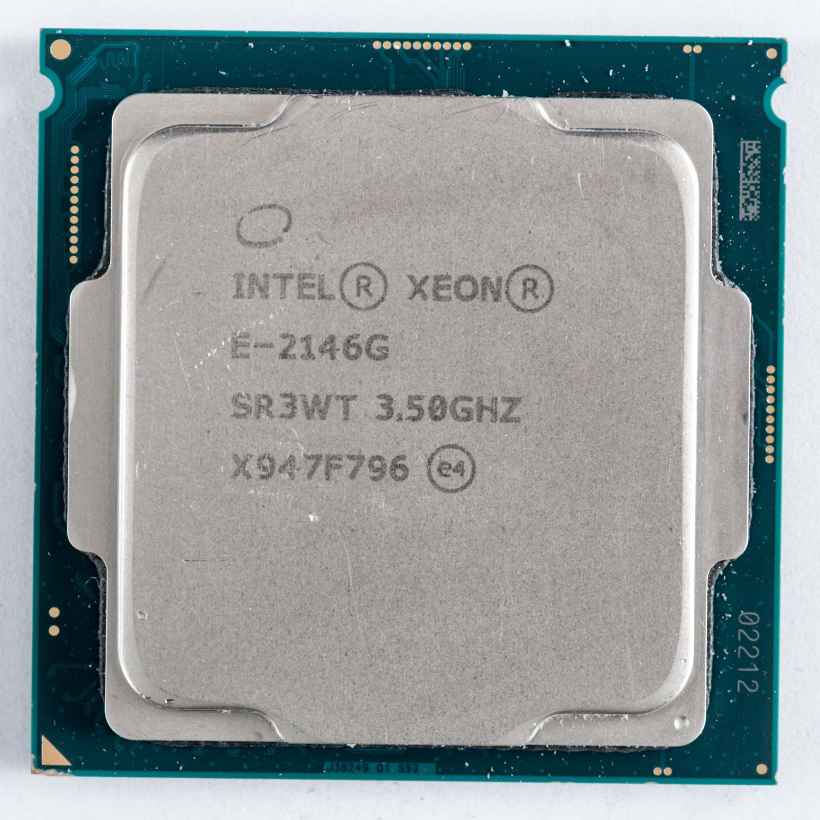Intel Xeon E-2146G SR3WT LGA1151 3.5GHz Graphics Six Core Processor C242 C246