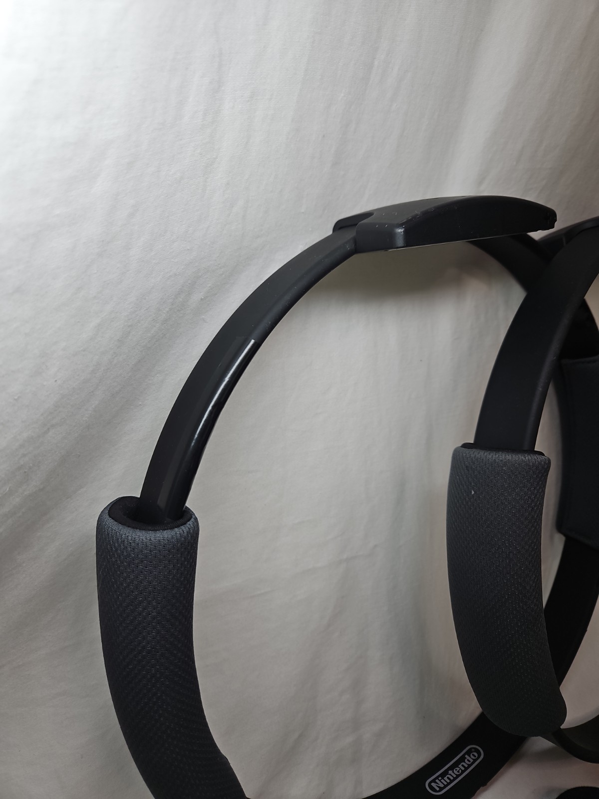2 Nintendo HAC-023 Ring-Con & 1 Leg Strap for Switch Black/Gray