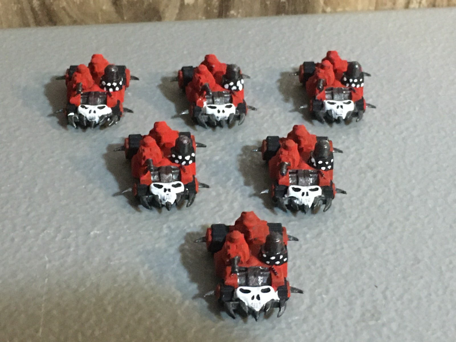 A33184 EPIC WARHAMMER 40K SPACE ORKS BATTLEWAGON TANK 6 PK GW GAMES WORKSHOP