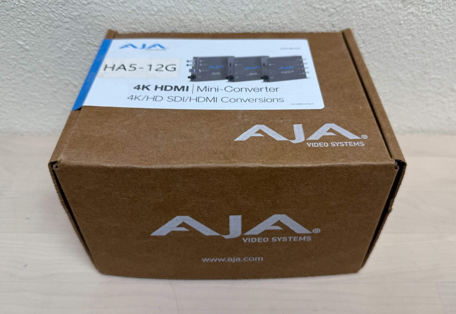 (Brand New) AJA HA5-12G HDMI 2.0 to 12G-SDI Converter