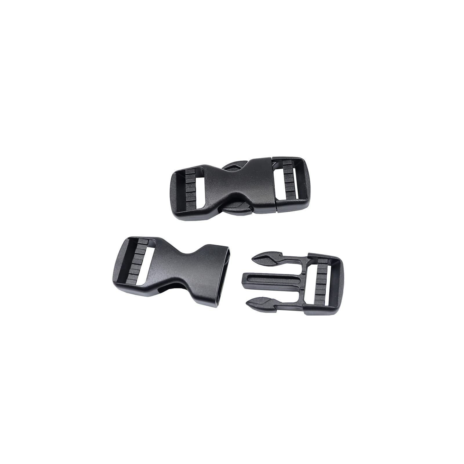 Baitoo Quick Side Release Buckles Heavy Duty Plastic Buckle Clips Snaps 3/4In...