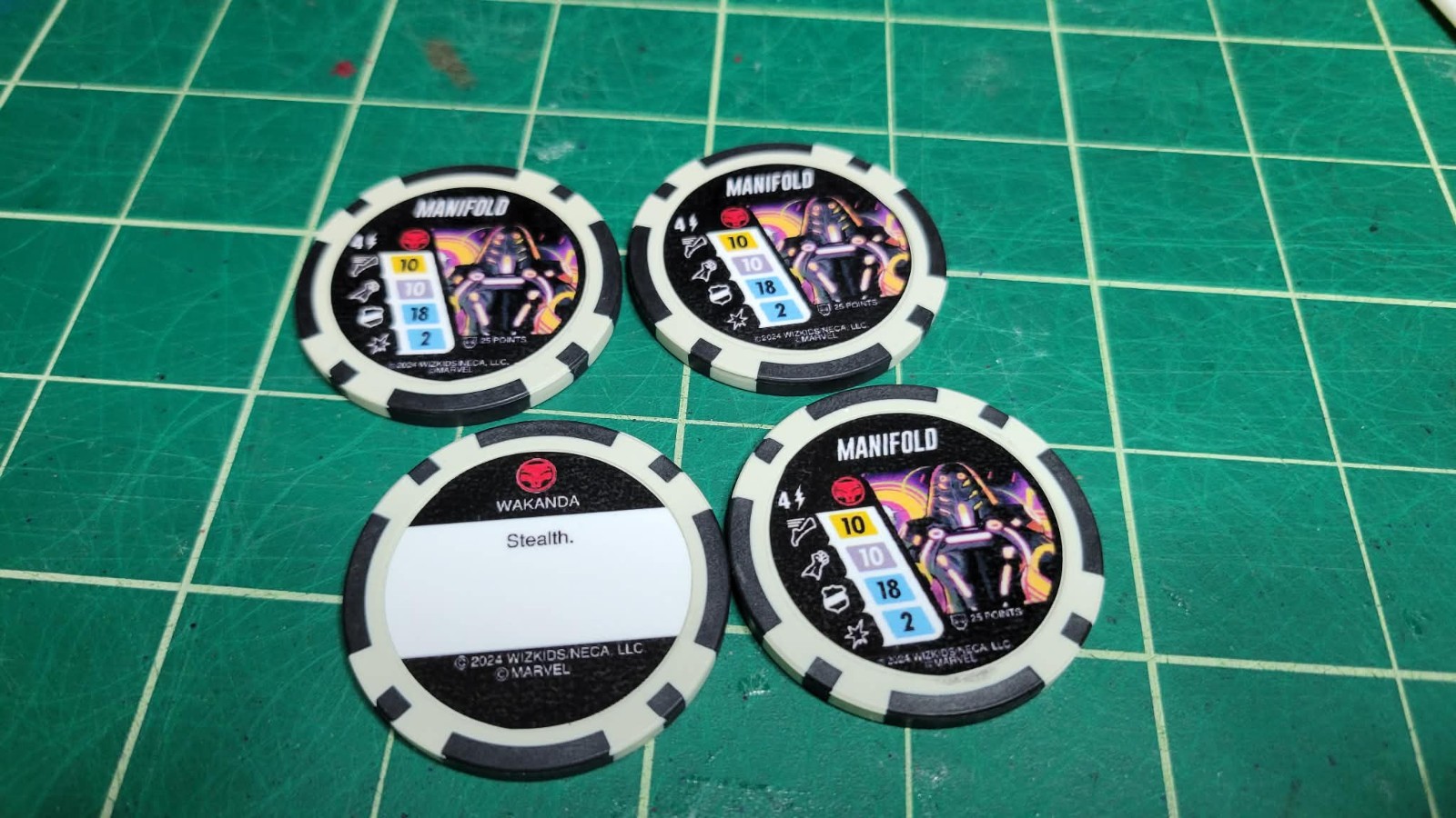 Heroclix Marvel Blackpanther Manifold Proxy Bystander token