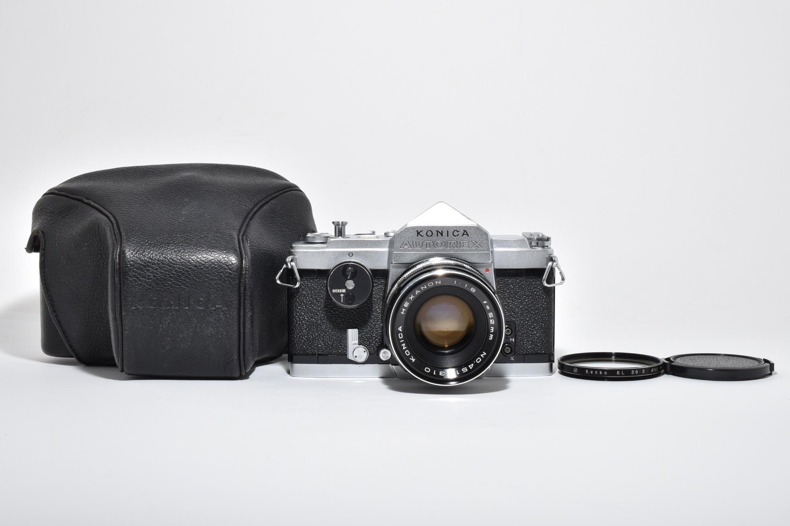 《Near MINT in CASE》Konica Autorex Full & Half Frame Film Camera 52mm F/1.8 JAPAN