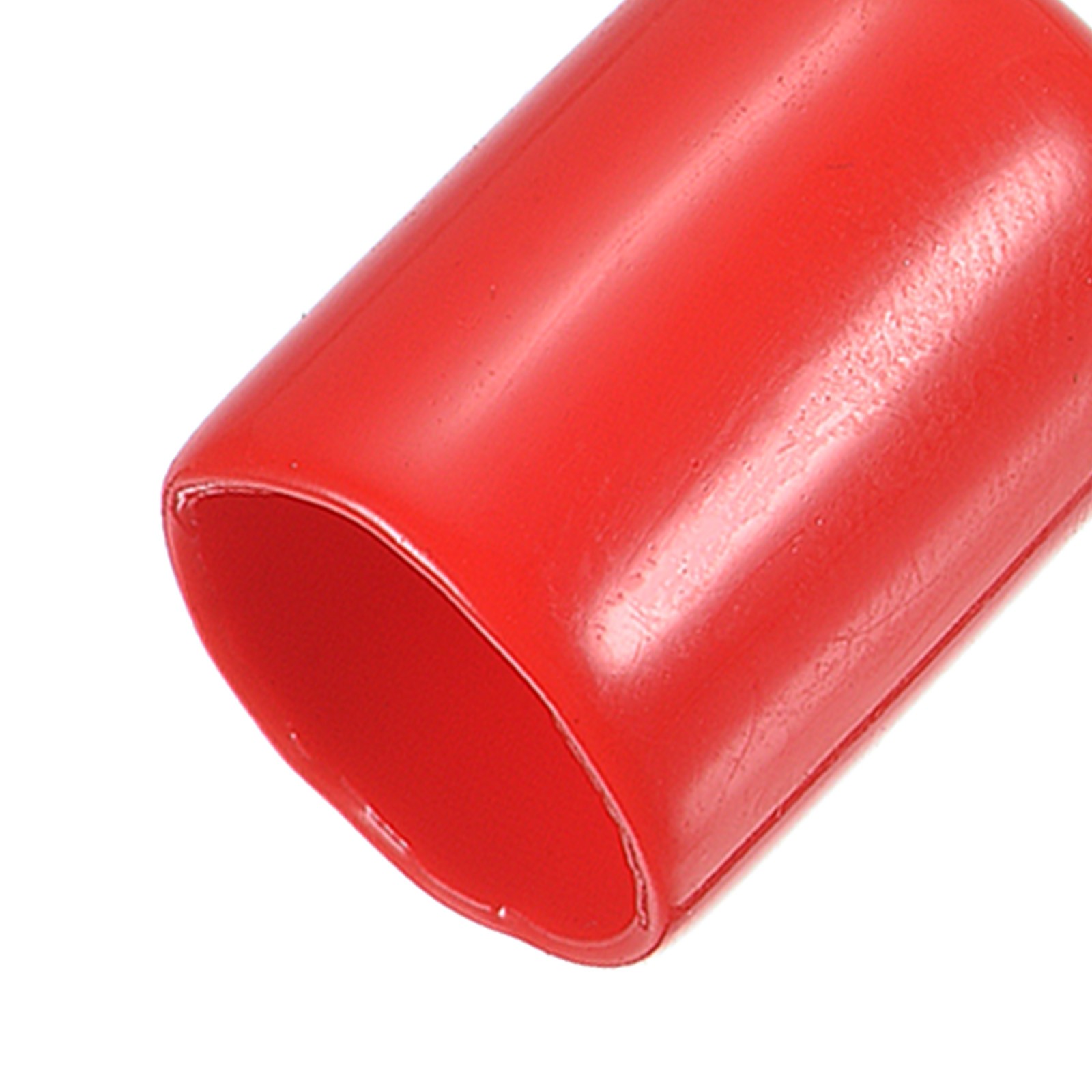 13mm Billiard Tip Cover, 10pcs Rubber Billiard Tool, Red