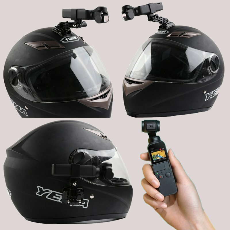 Gimbal Camera Motorcycle Helmet Mount Bracket Stabilizer Kit For DJI Osmo Pocket