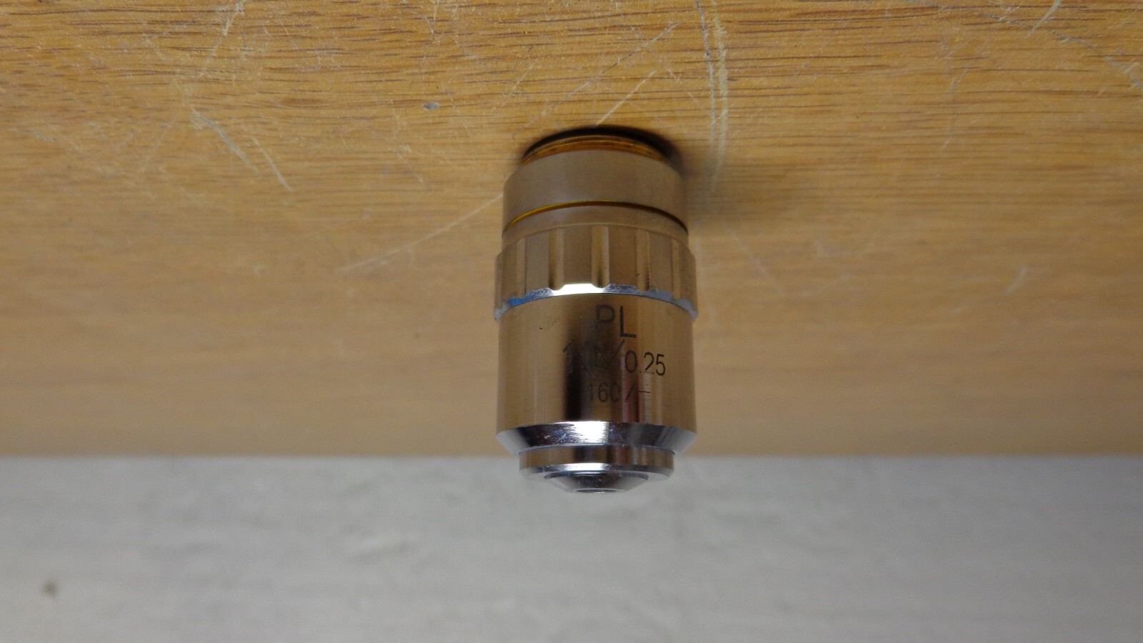 Nikon PL 10 / 0.25 160 /  Microscope Objective Lens