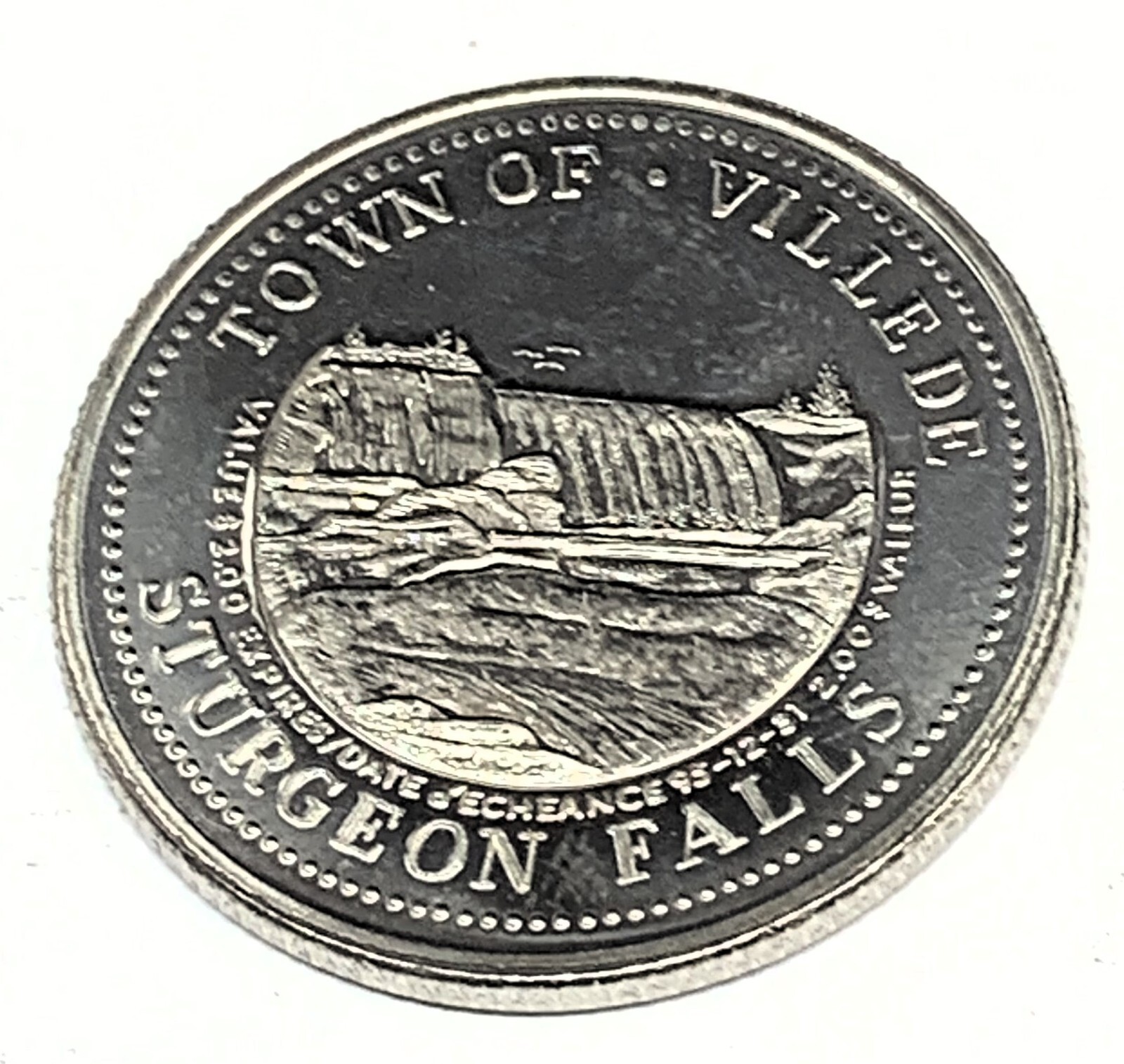 # C5165    VILLEDE,  ON. ,  CANADA   TRADE DOLLAR  COIN,  1995