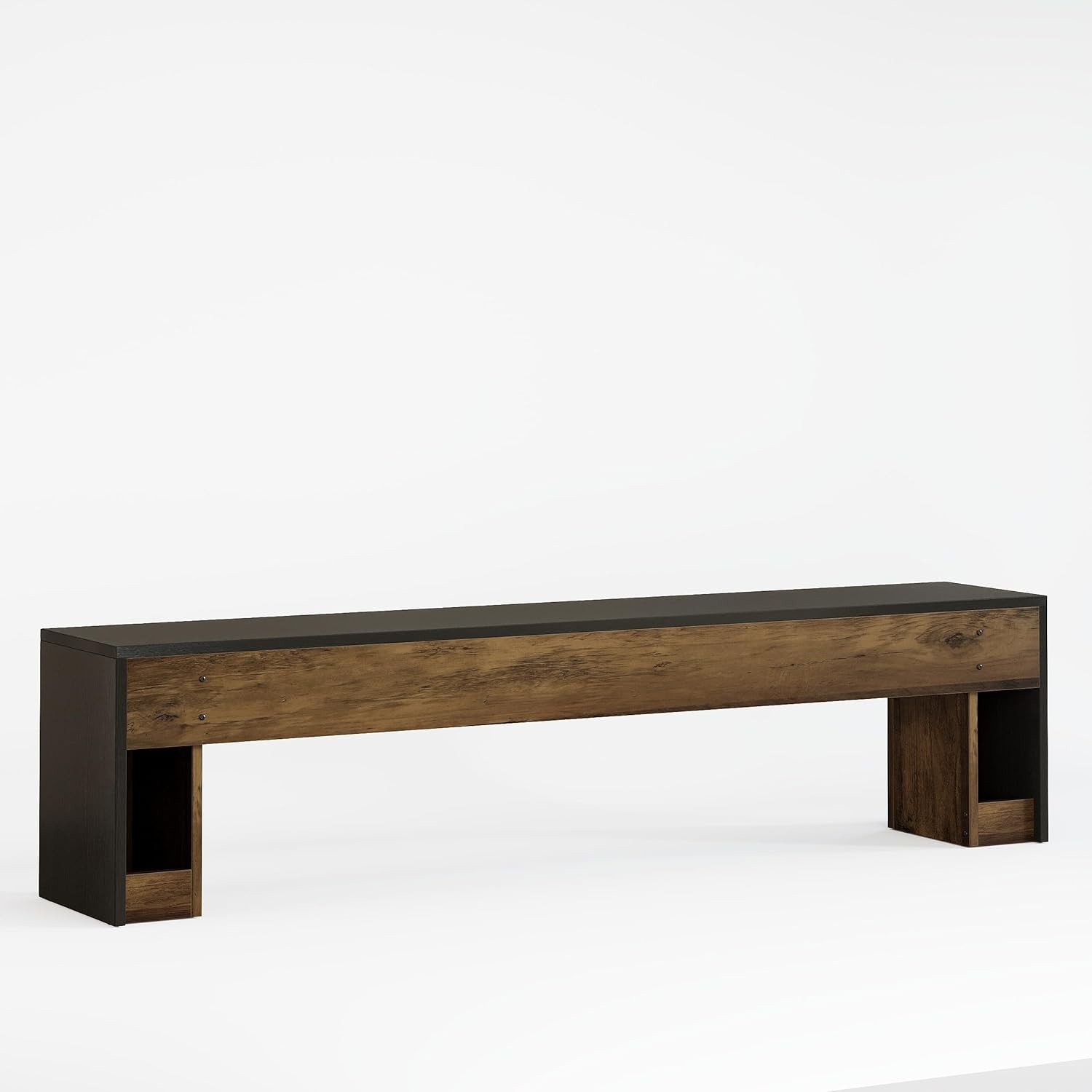 71" Modern Entryway Bench Farmhouse Wooden Shoe Bench Indoor Seating for Hallway