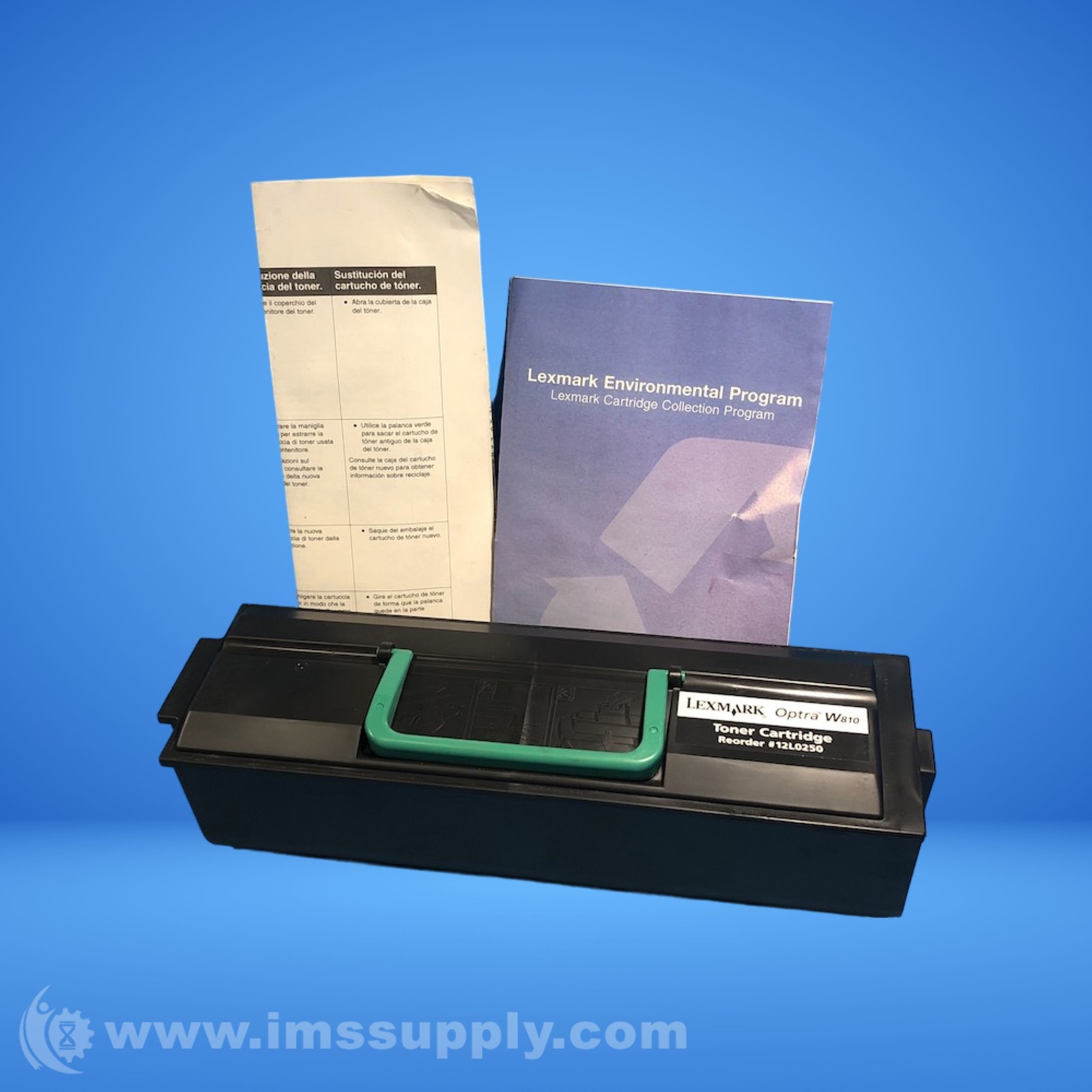 Lexmark 12L0250 Black Toner Cartridge 9768