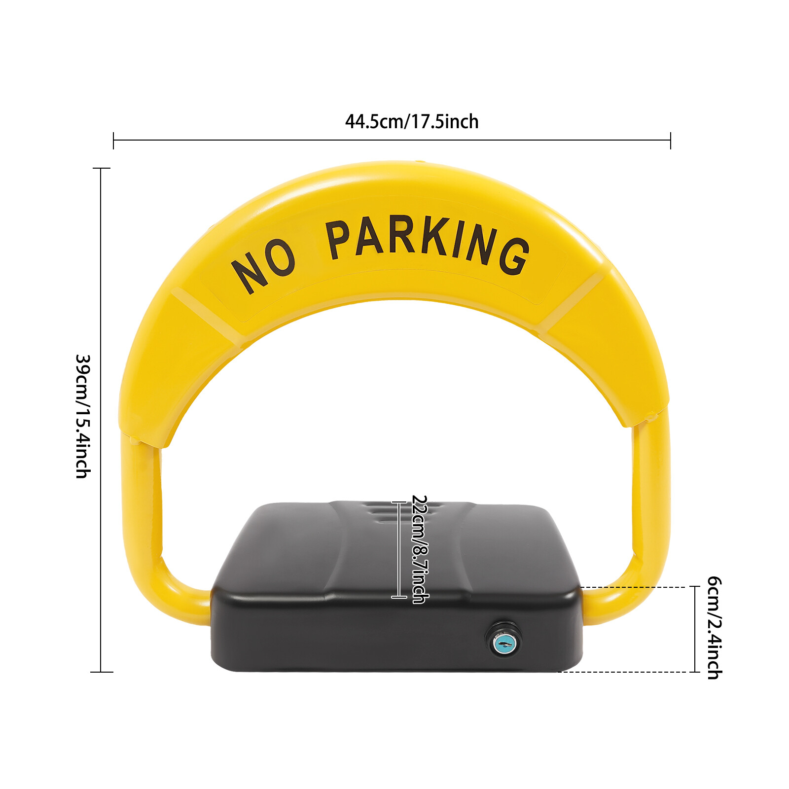 Automatic Remote Control Folding Parking Lock Car Parking Barrier Latch Lock
