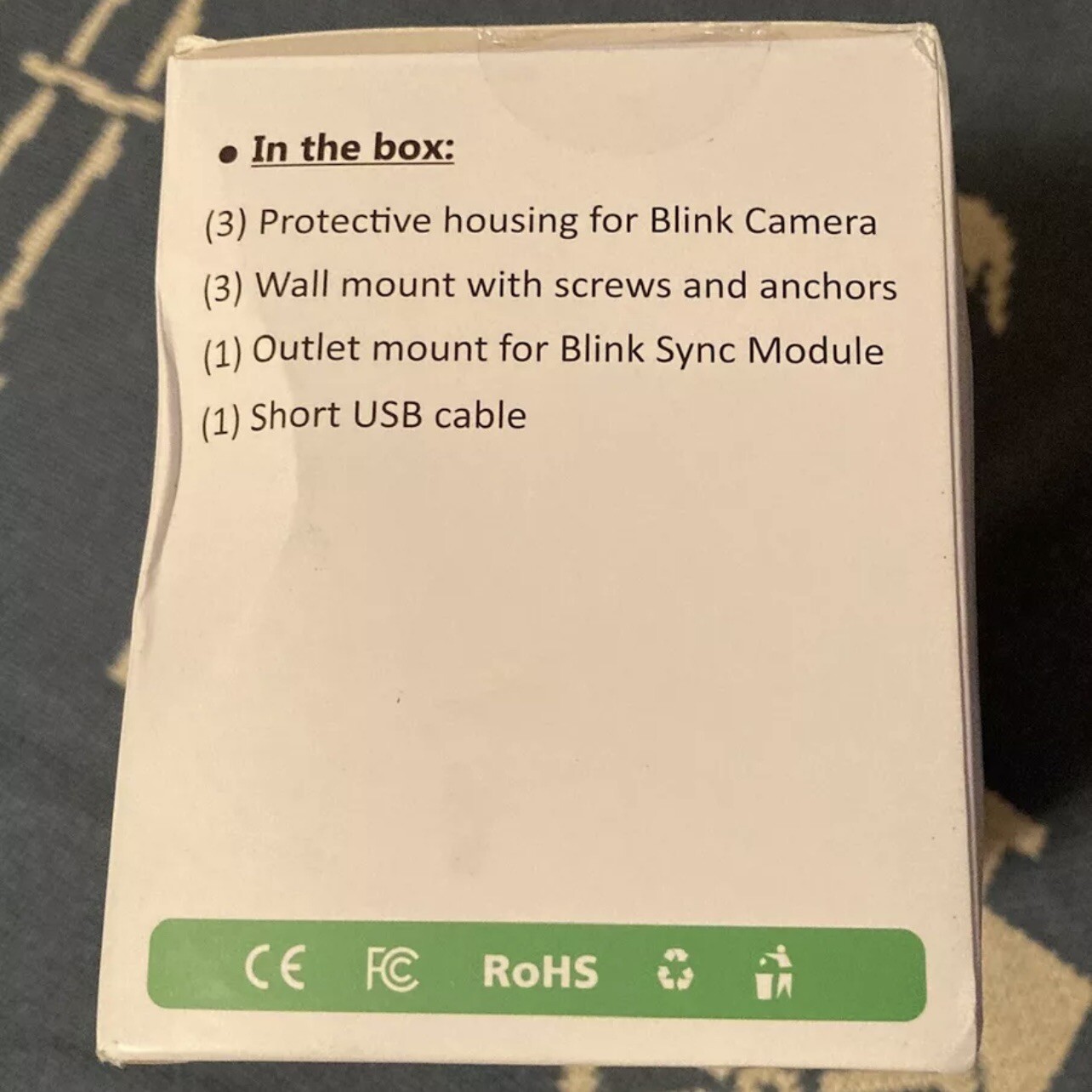 Wall Mounts & Covers For Blink Outdoor Camera Systems For 3 Cameras & 1 Module