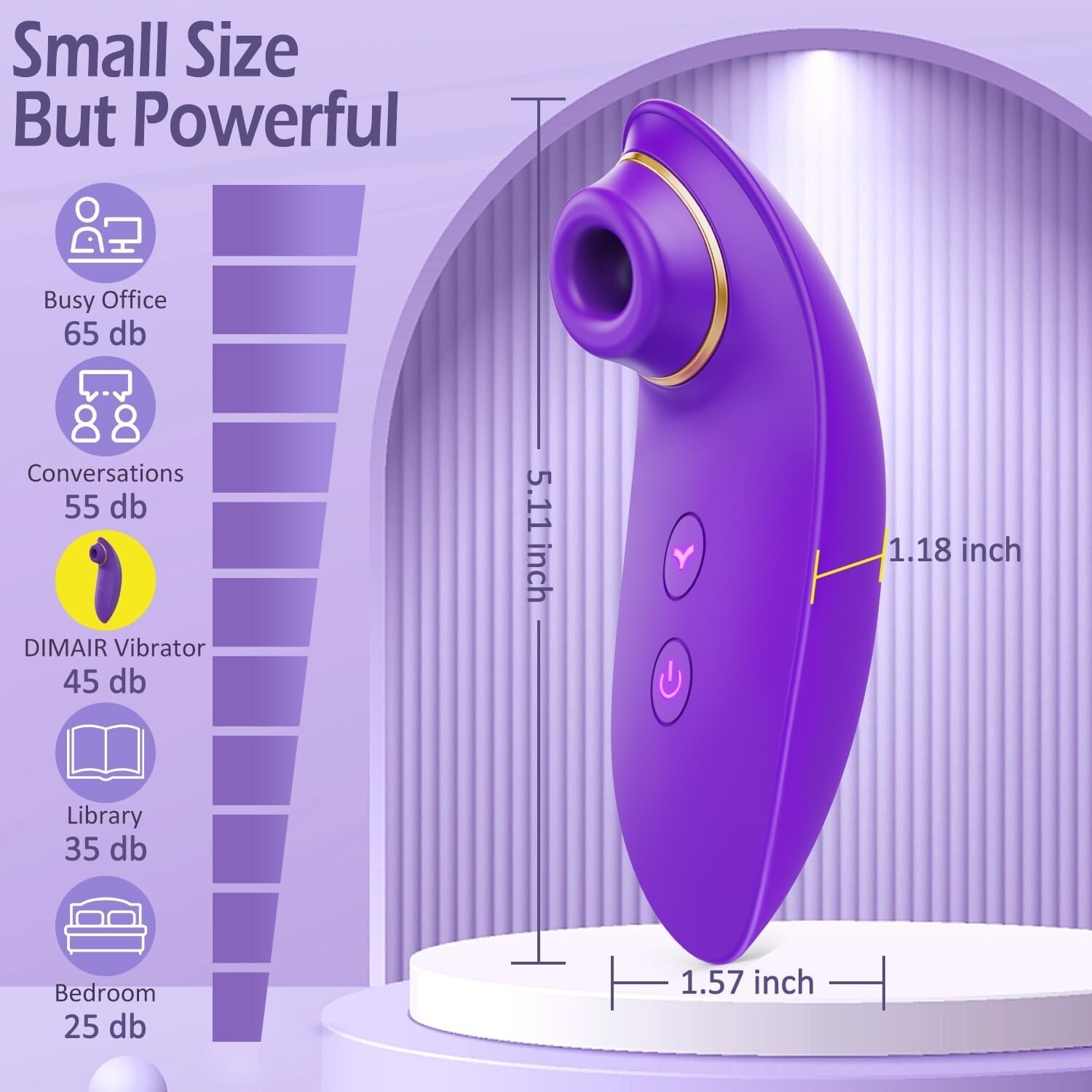 Clitoral Sucking Vibrator for Clit Nipple Stimulation with 9 Suction Modes